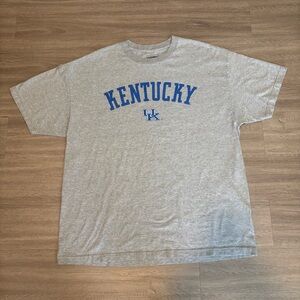 Champs Gray Kentucky Logo Tee